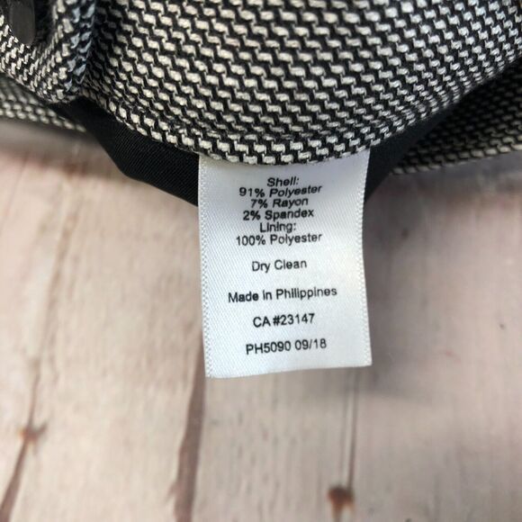 Talbots Women Ankle Dress Pants Size 10P 10 Petite Side Zip B321 -10 - Picture 9 of 16